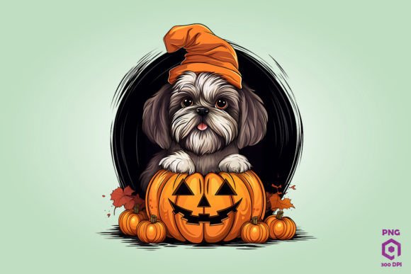 Halloween Shih Tzu Dog 2