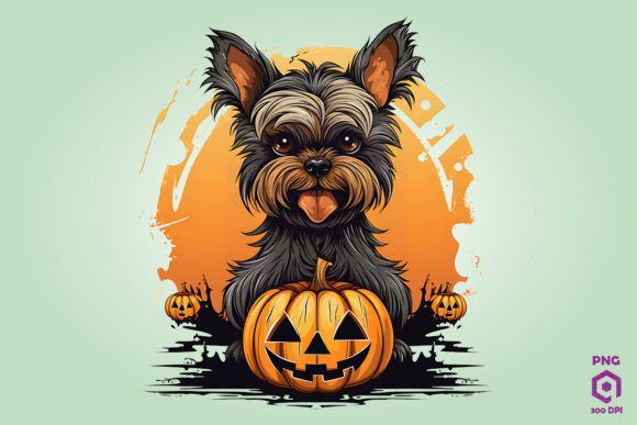 Halloween Yorkshire Terrier Dog