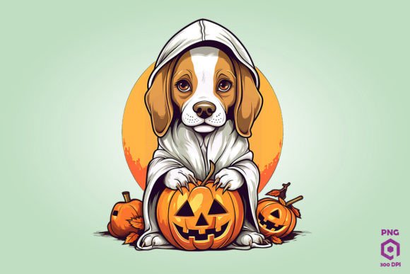 Trick or Treat Beagle Dog