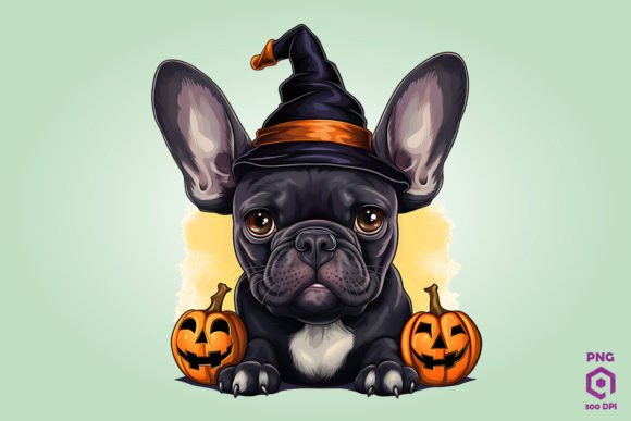 Trick or Treat Bulldog Dog 8