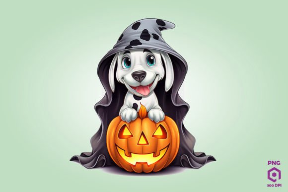 Trick or Treat Dalmatian Dog