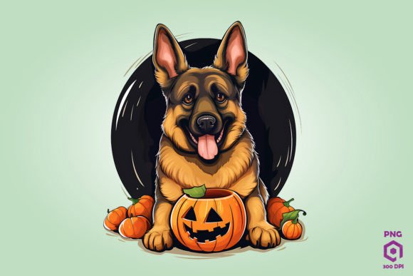 Trick or Treat German Shepherd Dog 1